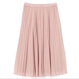 COPY - H&M pleated midi skirt